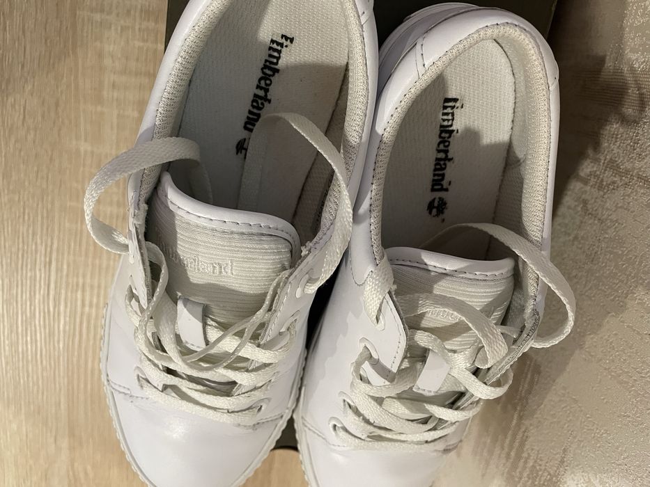 Кеди шкіряні мокасини Timberland