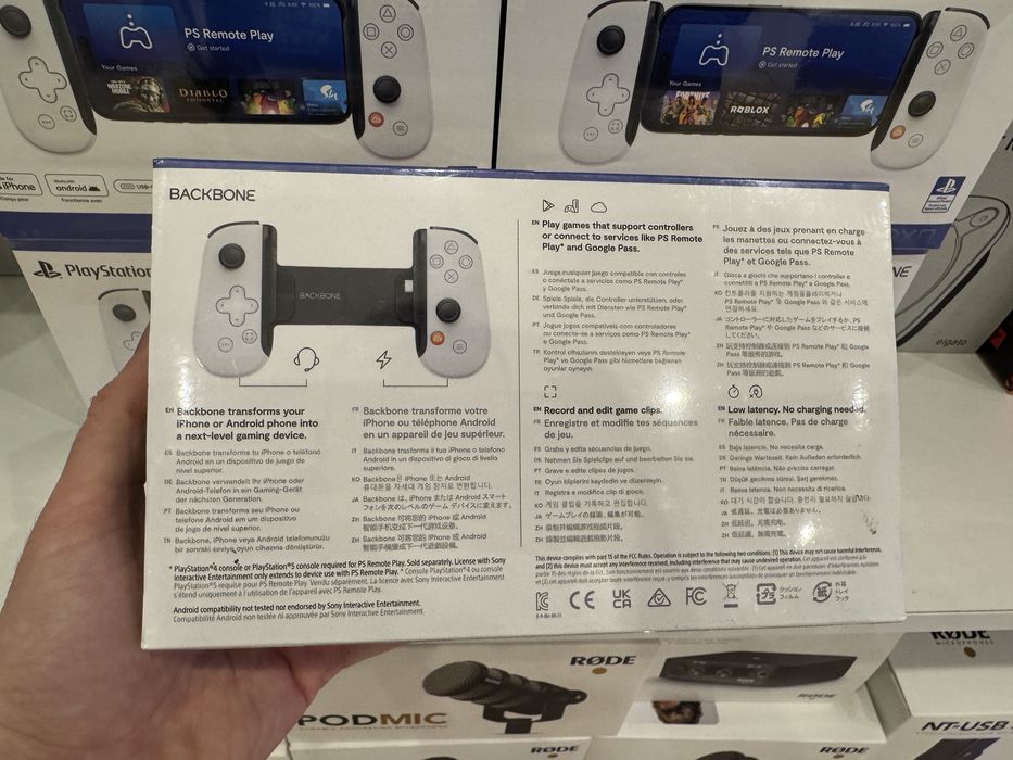 Геймпад Backbone Playstation джойстик USB-C Android IPhone Магазин