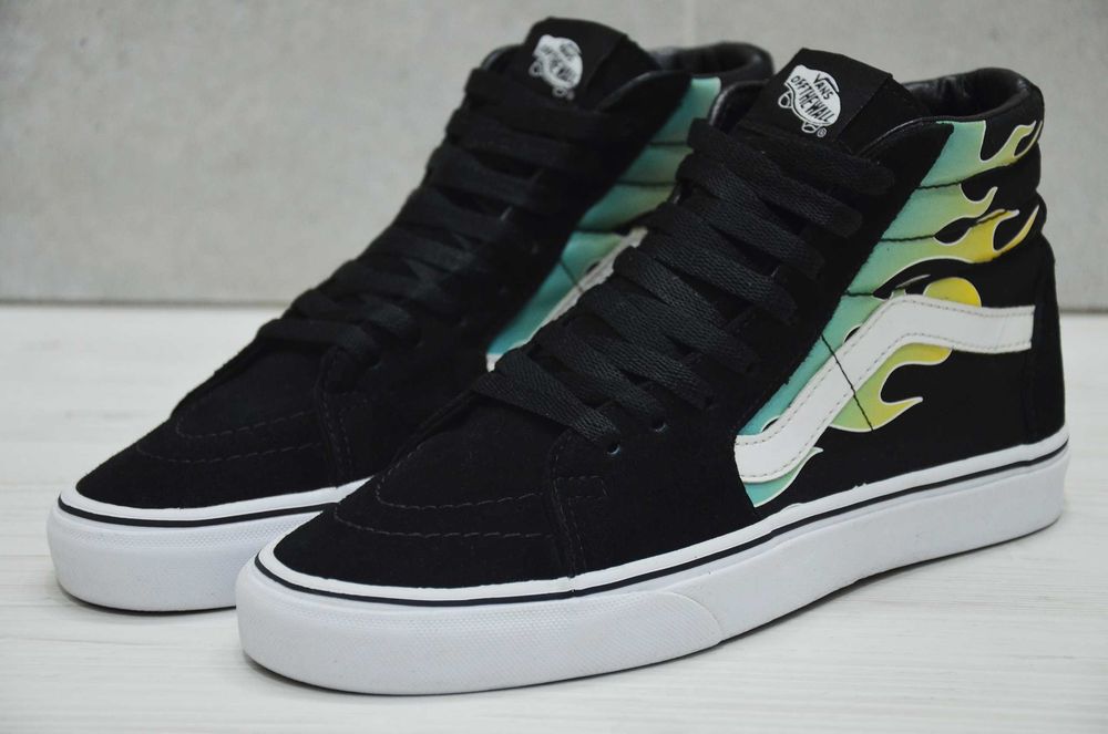Vans SK8-HI Old Skool . Високі кеди текстильні з елементами замші