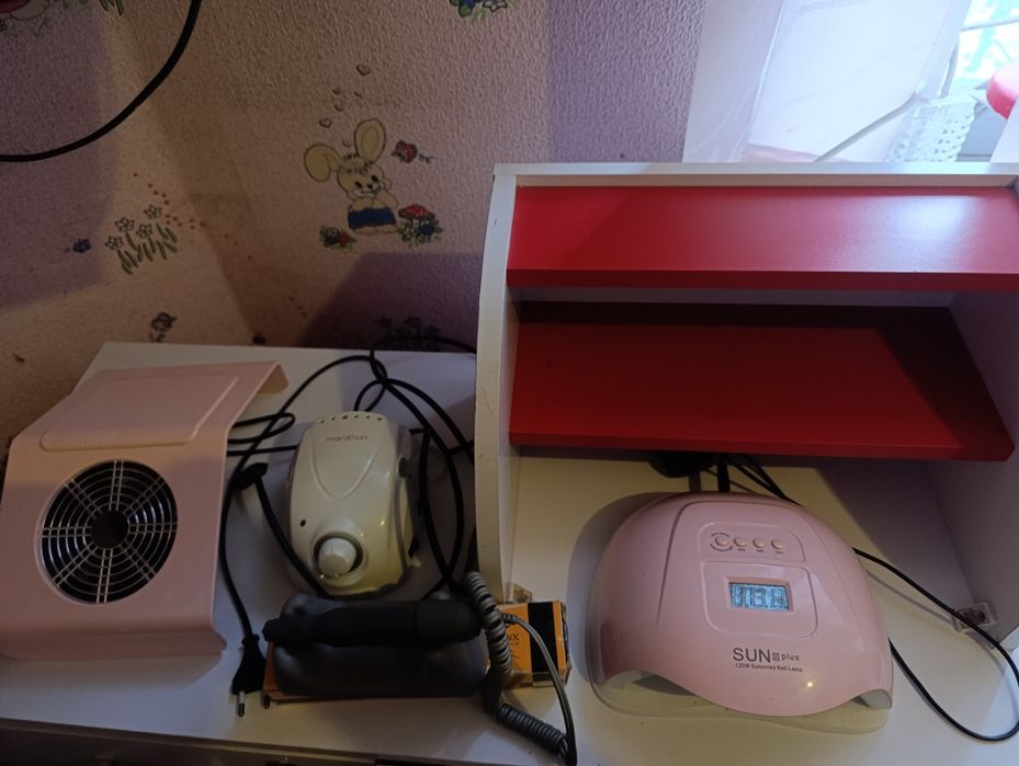 Фрезер marathon 3,стол маникюрный