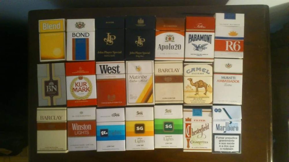 Colecção Maços Tabaco
