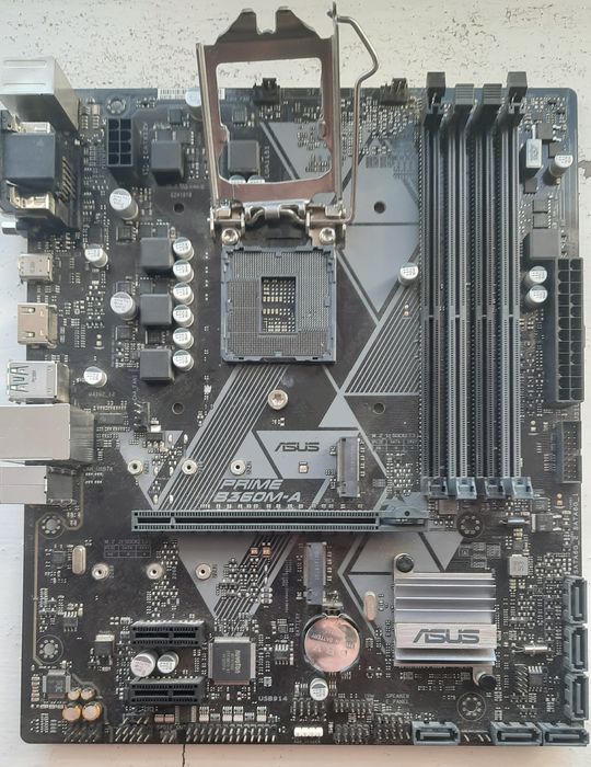 ASUS Prime B360M-A (LGA 1151-v2) — Під відновлення / Дефект сокета