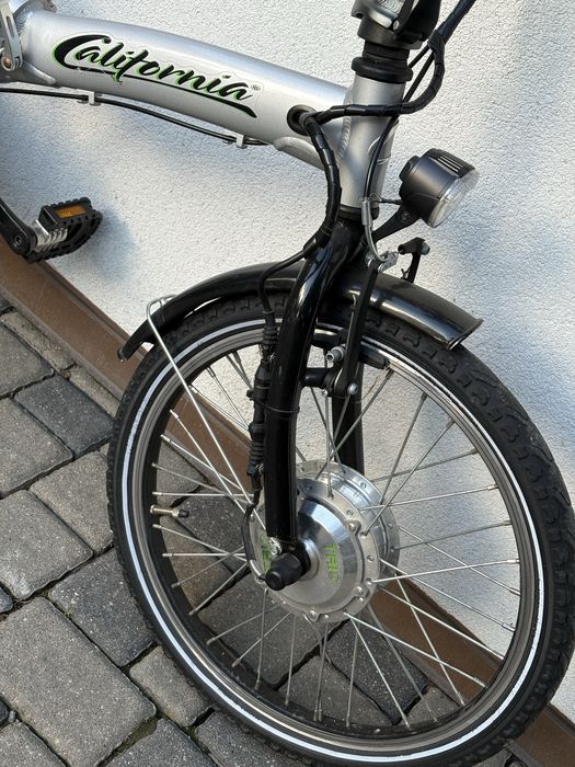 Elektryczny rower składak