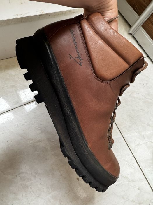 Шкіряні чоловічі чоботи,трекінгові ботінки,Англія A.Wainwright  Boots UK 11 EUR 45