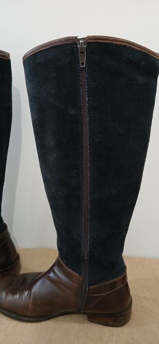 Botas cano alto bom estado