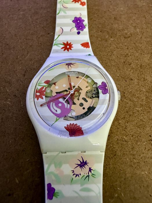 Zegarek SWATCH Blossoming Love - STAN IDEALNY - OKAZJA