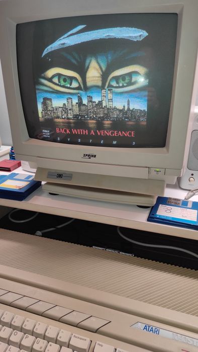 Atari 1040 STF Red LED