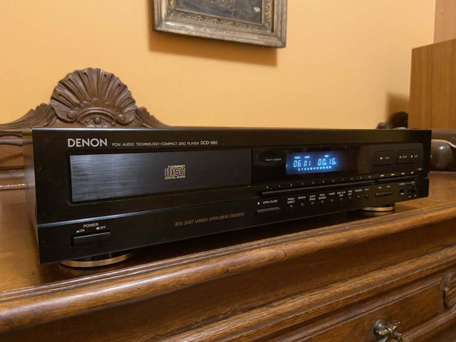 Ceniony odtwarzacz Denon DCD-960, digital out, optical out, DAC