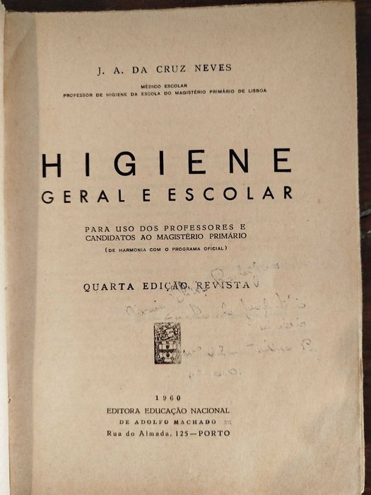 Higiene Escolar - Livro