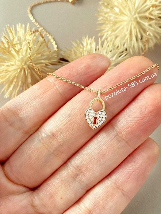 Позолоченная Цепочка "Бусинка" (Разные Модели), Колье. Позолота. Кольє