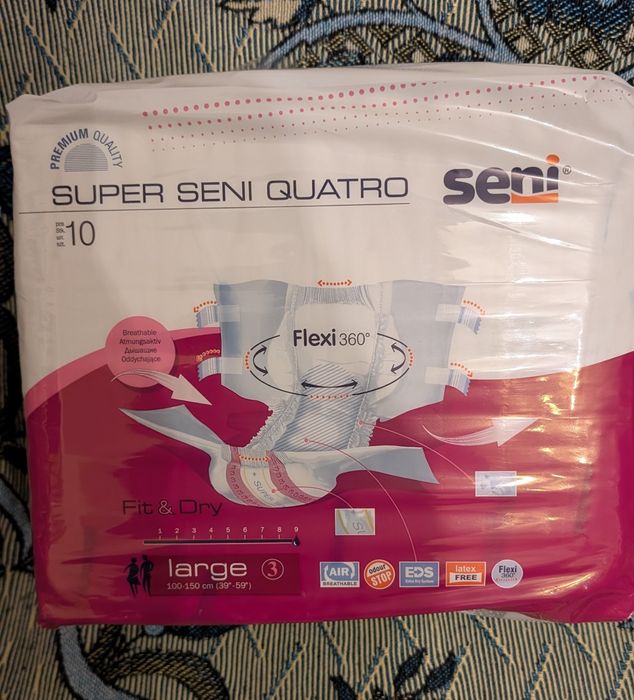 Pieluchomajtki Super Seni Quatro