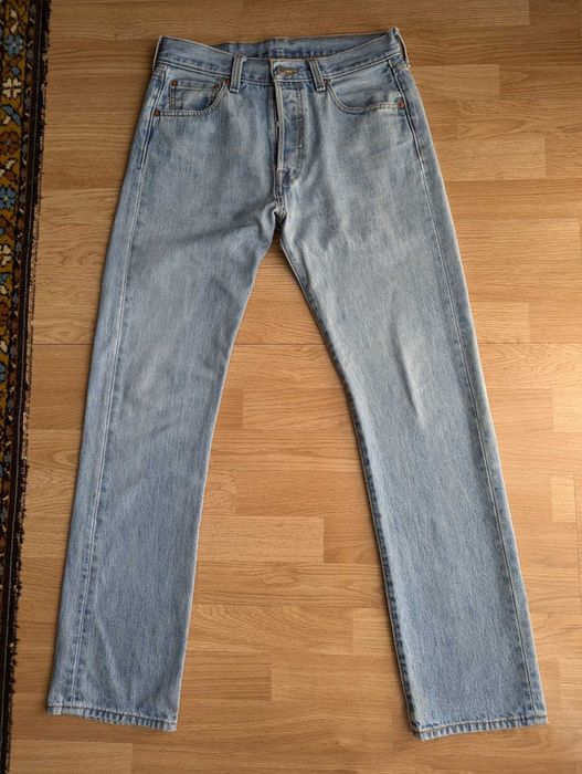 Levis original 501 light stonewash 30x32