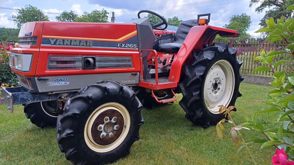 Yanmar FX265 wspomaganie minitraktorek japoński