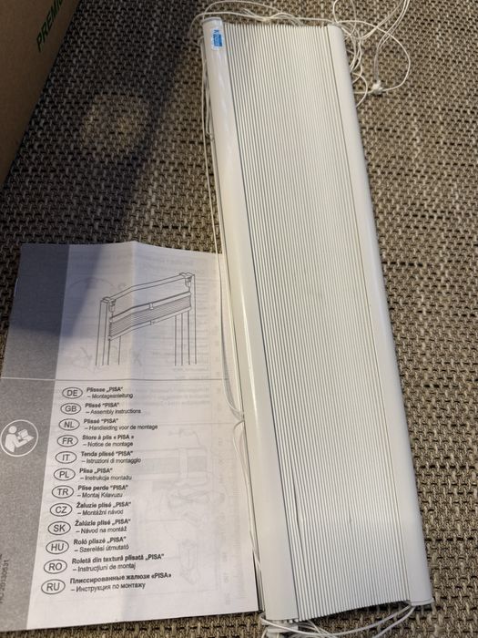 plisa okienna marki K-home, model Pisa.