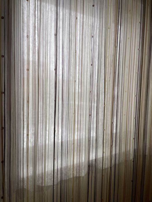 Тюль-ниточки з камінцями в ідеальному стані