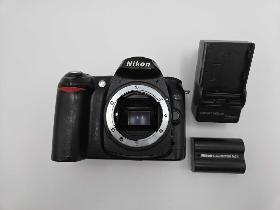 Aparat Nikon D50 body z przebiegiem 36 tys. zdjęć