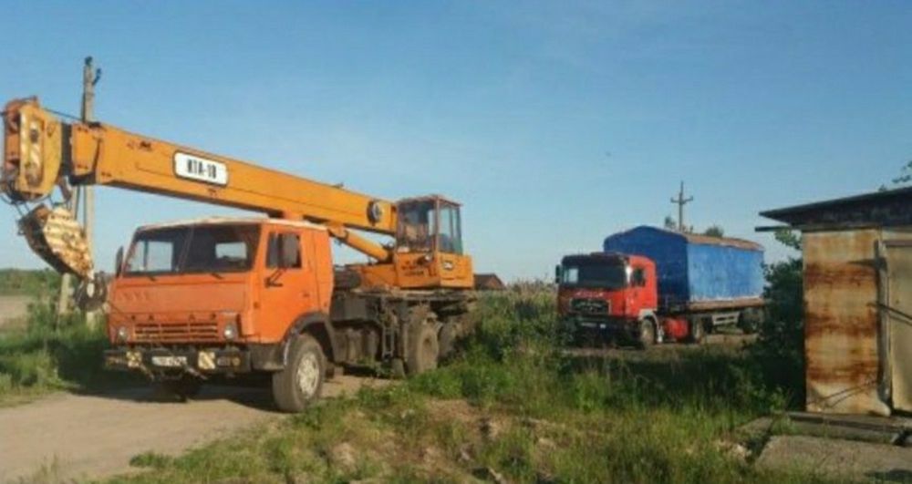 Послуги трала платформи (негабарит)