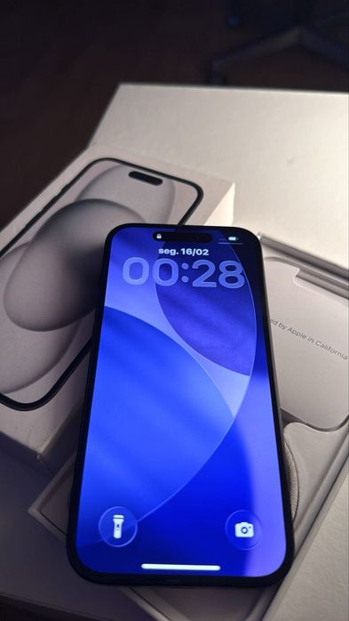 iPhone 15 128GB Preto – Excelente estado