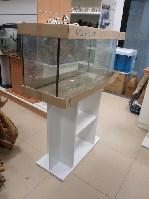 Akwarium 100x40x50 AP profilowane szkło 8mm 180l.