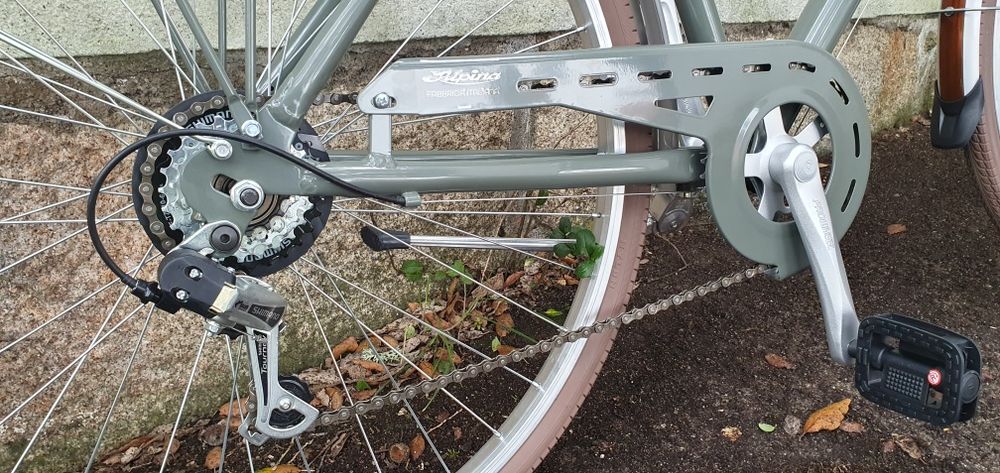 Bicicleta nova Alpina