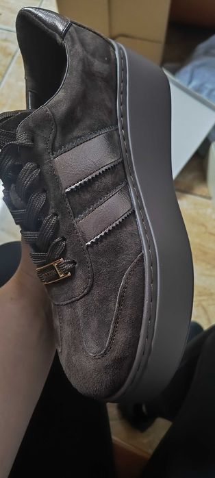 Buty brązowe skóra rozm. 40