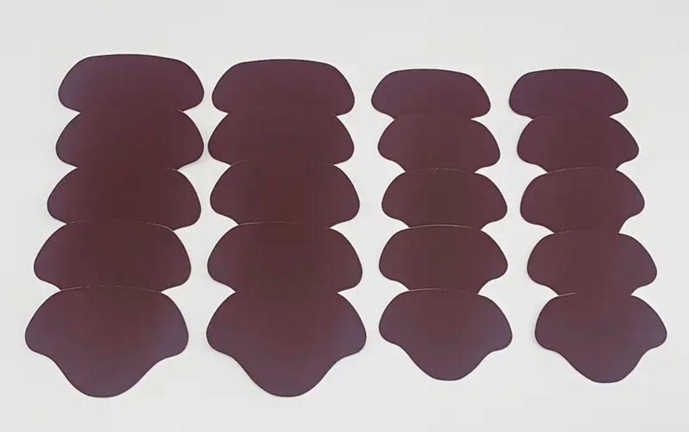 Наклейки наліпки на протерту пошкоджену п'яту задник, латки для взу