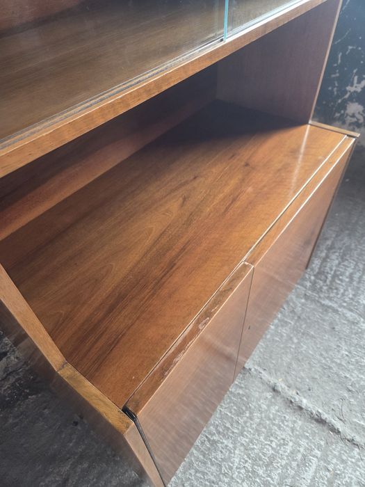 Regał witryna biblioteczka Up Závody  vintage Czechosłowacja prl