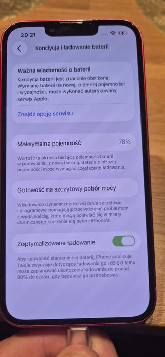 iPhone 13 128gb czerwony