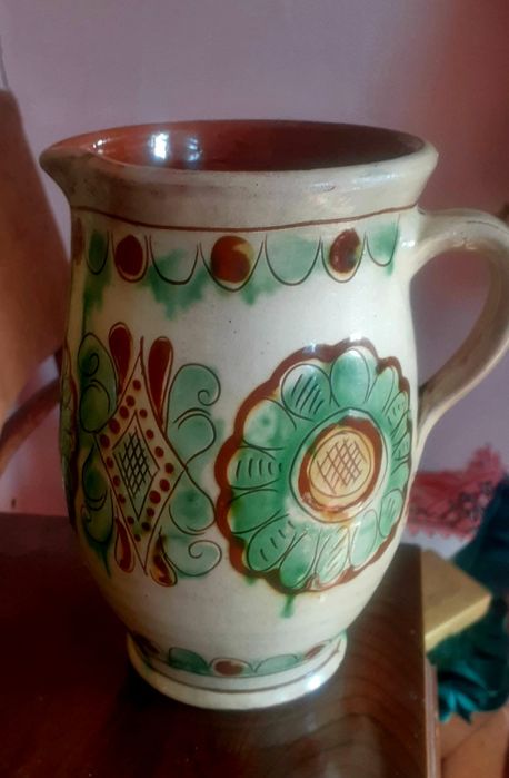 Кераміка, блюдо лксф 36см, глечик косівський