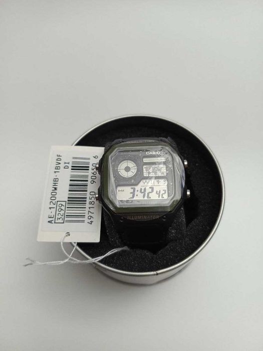 Часы Casio AE-1200WHD-1A/AE-1200WHD 1B Оригинал