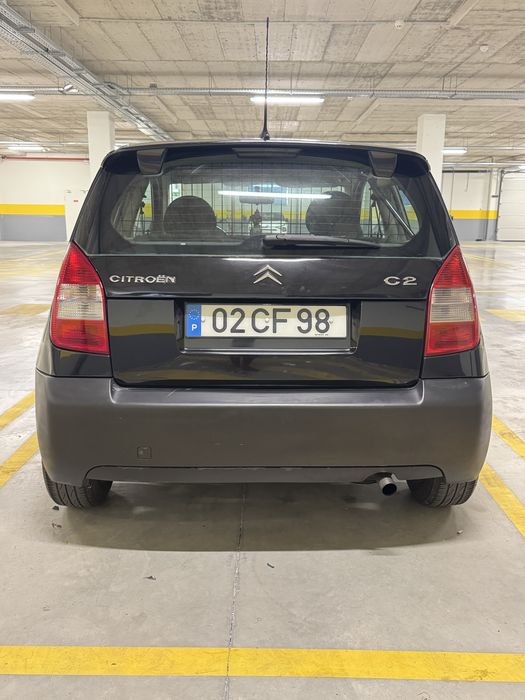 Citroën C2 Preto – Económico e Fiável Uma Maquina