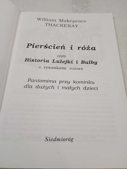 Pierścień i róża. William Makepeace Thackeray