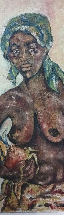 Bertina Lopes pintura original