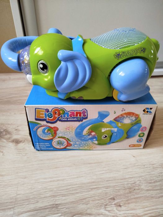 interaktywny świecący słonik Aoxinyu