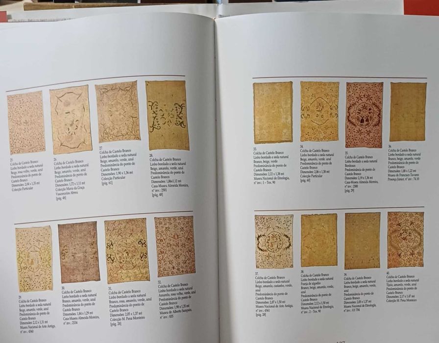 Livro " Colchas de CASTELO BRANCO " => Raro e NOVO