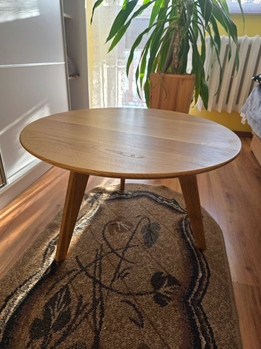 Stolik kawowy dębowy