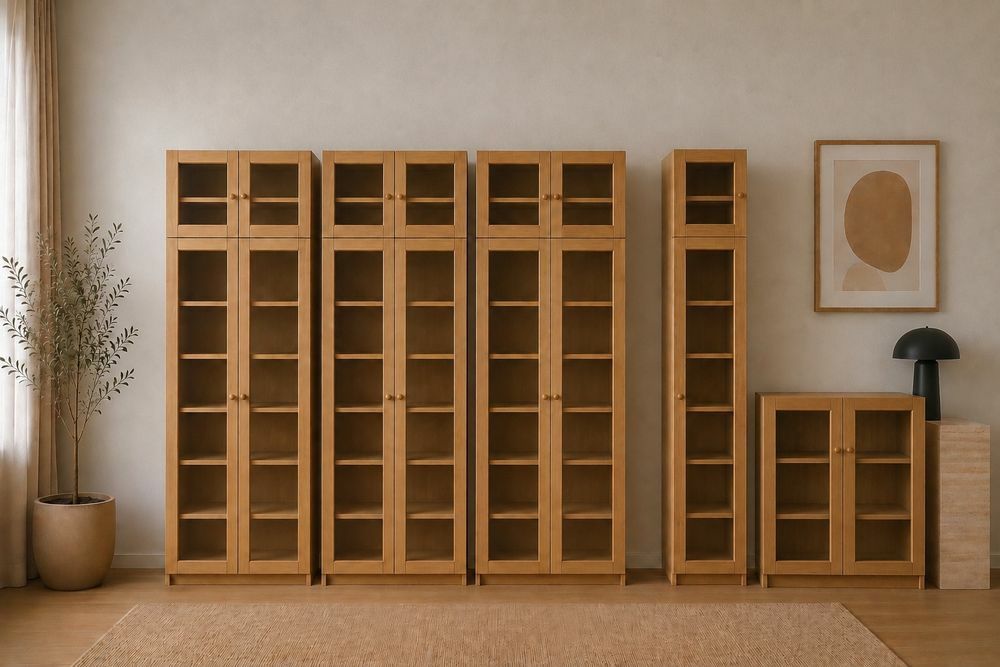 Przepiękna solidna  biblioteczka IKEA BILLY Oxberg