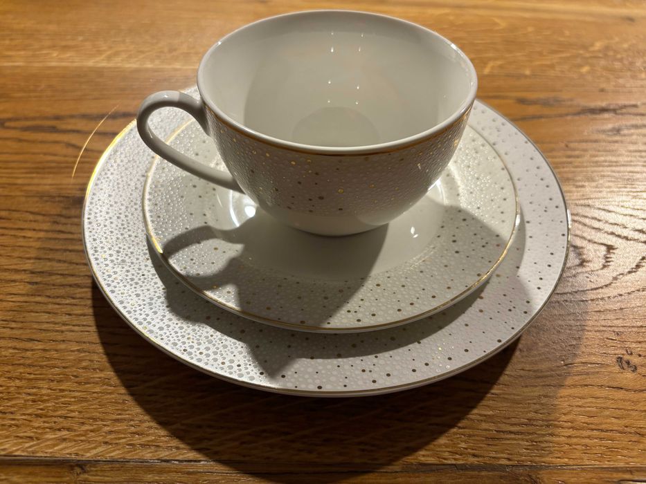 Serwis/ zestaw kawowy porcelanowy na 12 osób Home&You