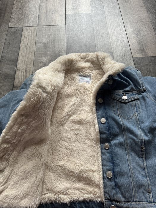 Kurtka jeansowa ocieplana Primark rozm 146