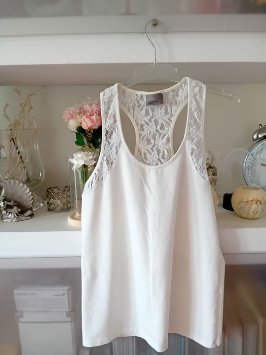 Vero moda bluzka damska w bieli XL