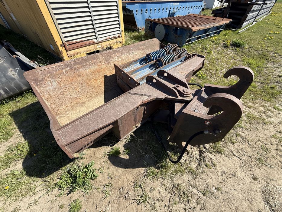 Łycha łyżka skarpówka hydrauliczna verachtert 2700mm do koparki