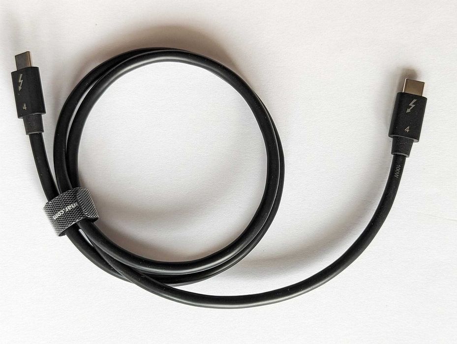 Кабель Thunderbolt 4 Cable Intel Certified 0.8m 100W для Apple Macbook