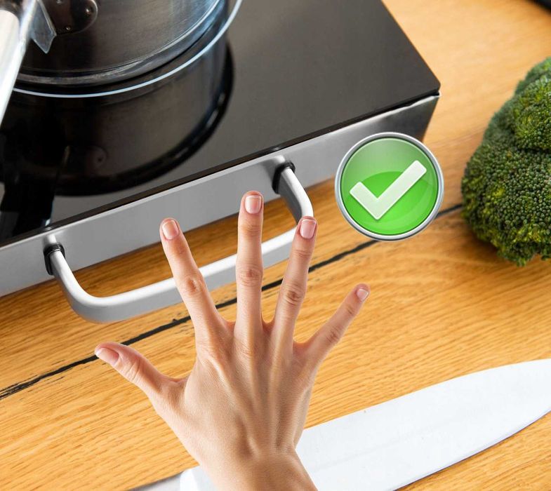 Kuchenka Przenośna First Austria 2800 W 2-Palnikowa Szkło Ceramiczne