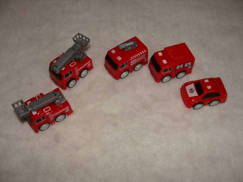 Carrinhos de Bombeiro - 5 unidades