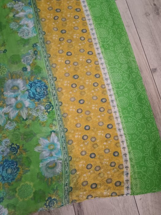 Komin szal szalik apaszka vintage boho romantic wyjściowa lekki