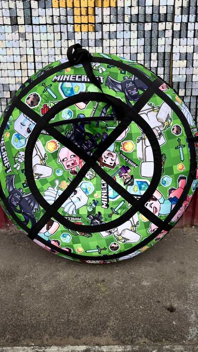 Cанки надувні - Ø120 см  - Тюбінг - Ватрушка - ПВХ