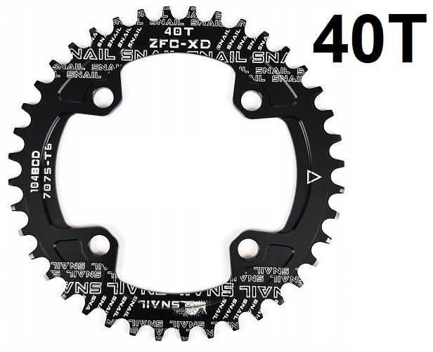 Okrągła Zębatka Narrow SNAIL 40  42  44  46  48  50T 104 BCD LUBLIN