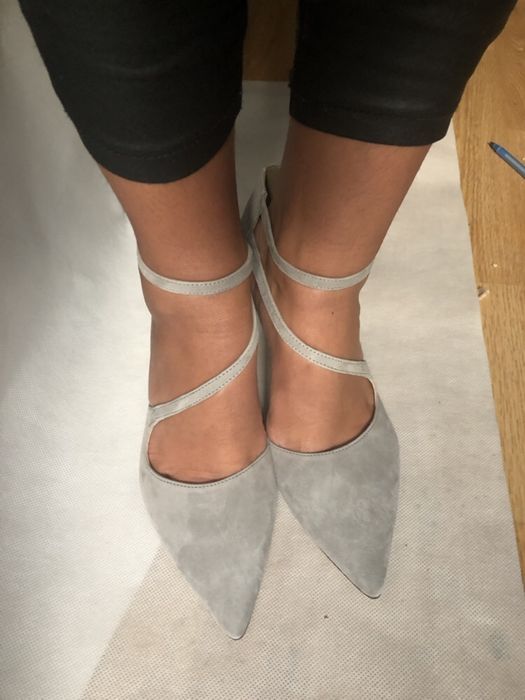 Szpilki skórzane Tamaris roz 40