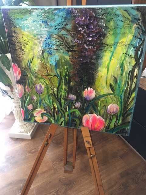 Obraz na płótnie Akryl - Kwiaty