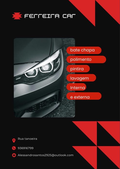 Bate chapa pintura e mecanica gersal venha ja fazer seu orcamento.